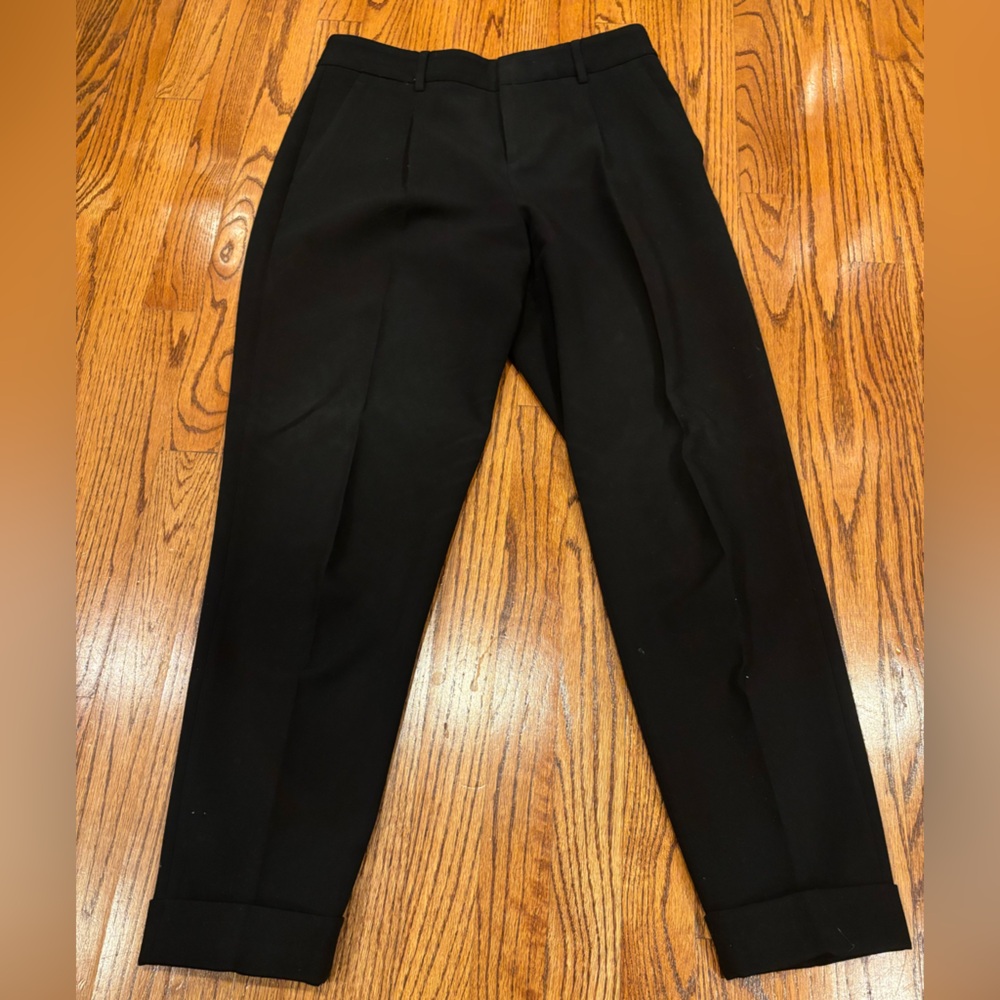 Banana Republic Classic Black Trouser Pants
